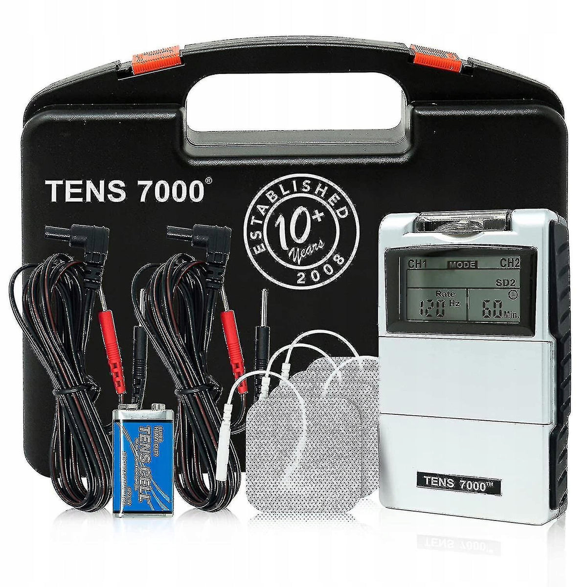 TENS 7000 with accessories - Muscle stimulator