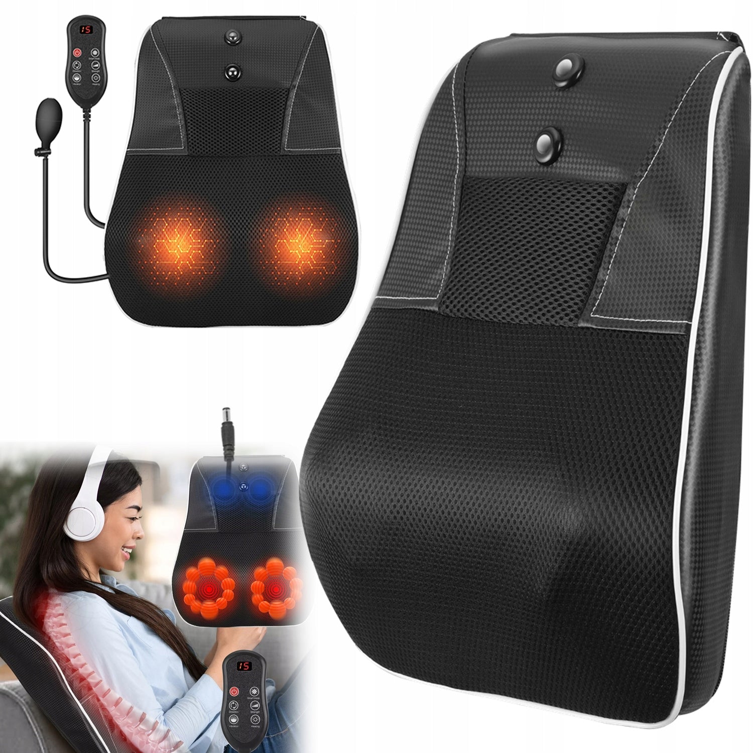 TENS EMS Analgesic Therapy With Gel Electrodes Massage