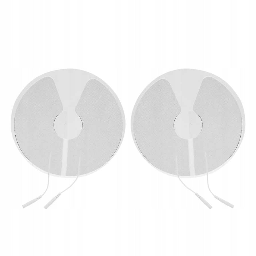 TENS EMS Bust Breast Electrodes 2 PCS Batteries included no