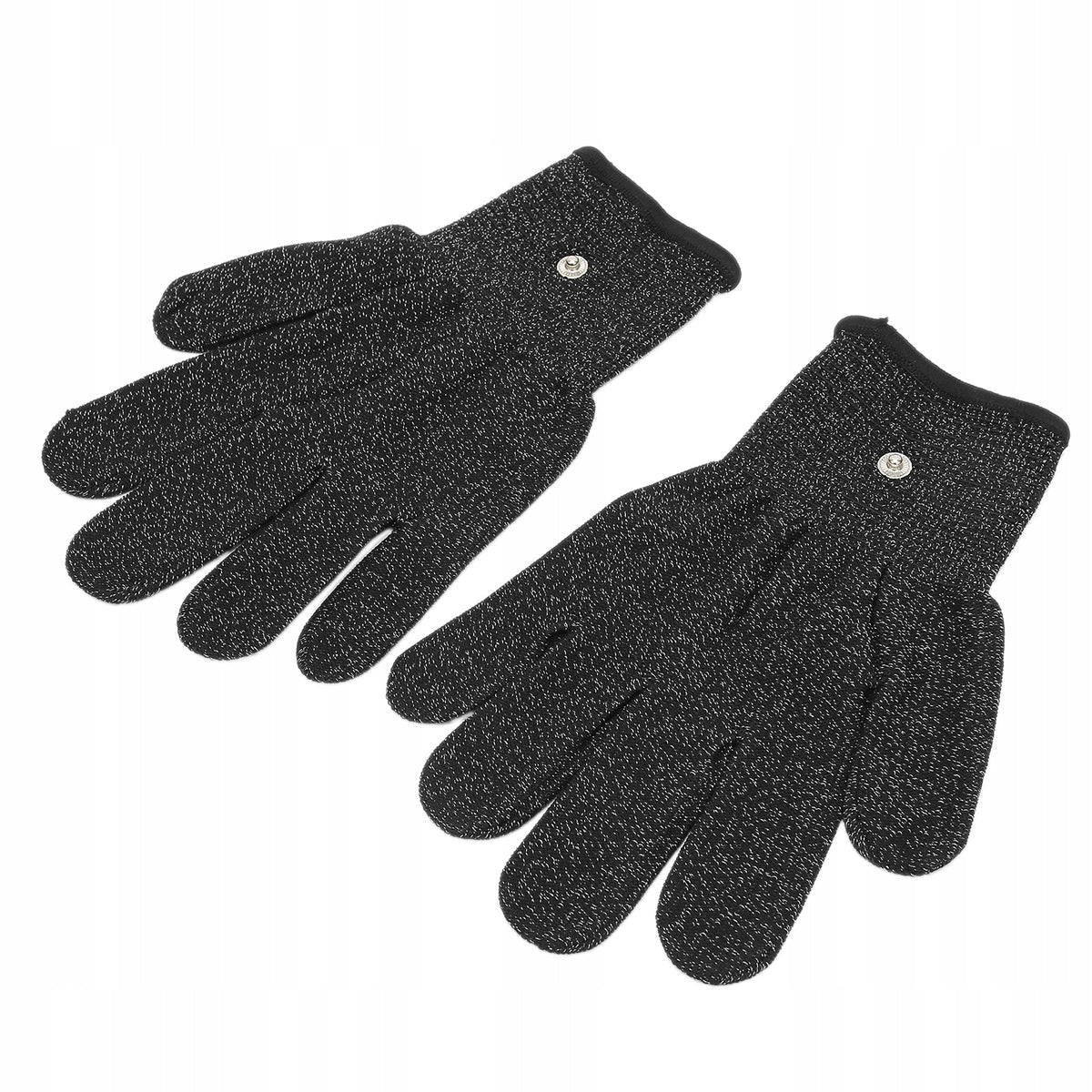 TENS EMS ELECTRODE GLOVES FOR ELECTROSTIMULATOR OR MASSAGER Color black