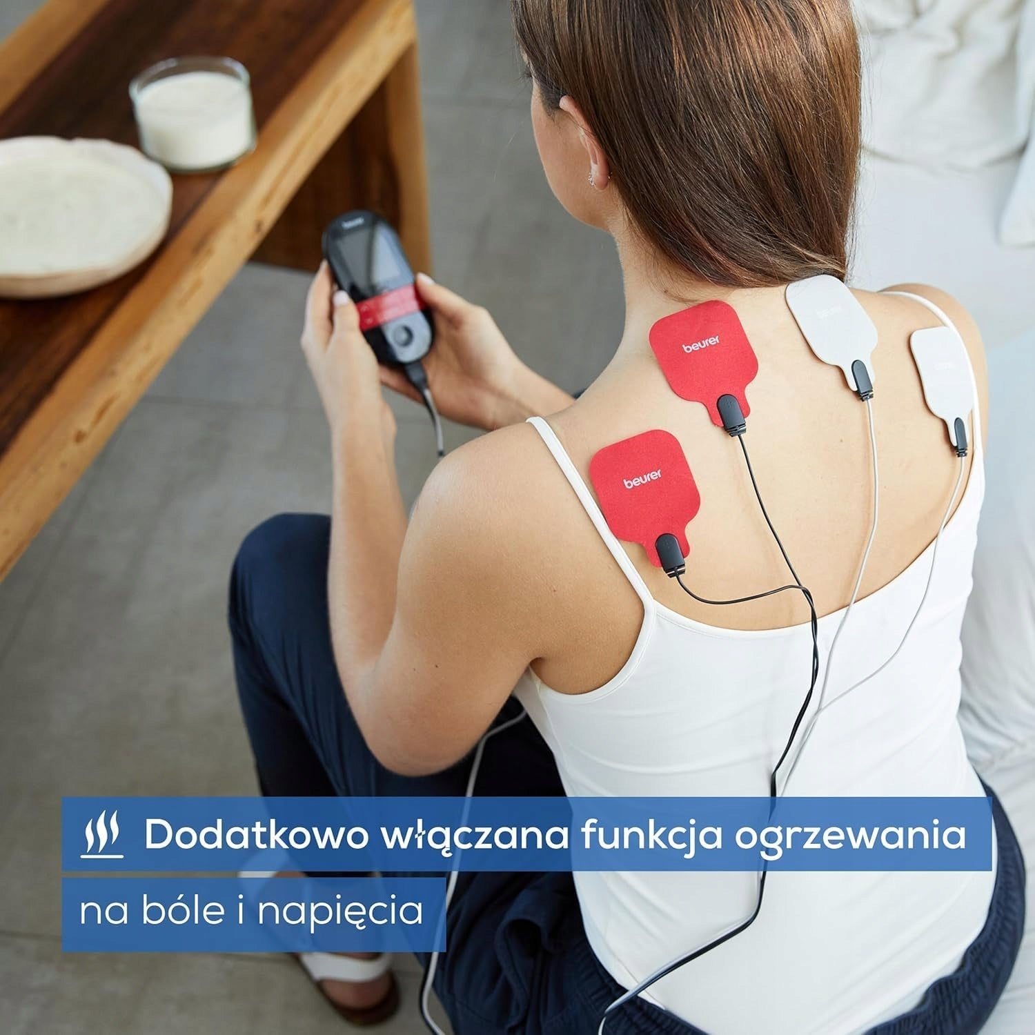 TENS/EMS ELECTROSTIMULATOR WITH HEATING FUNCTION Packaging status original