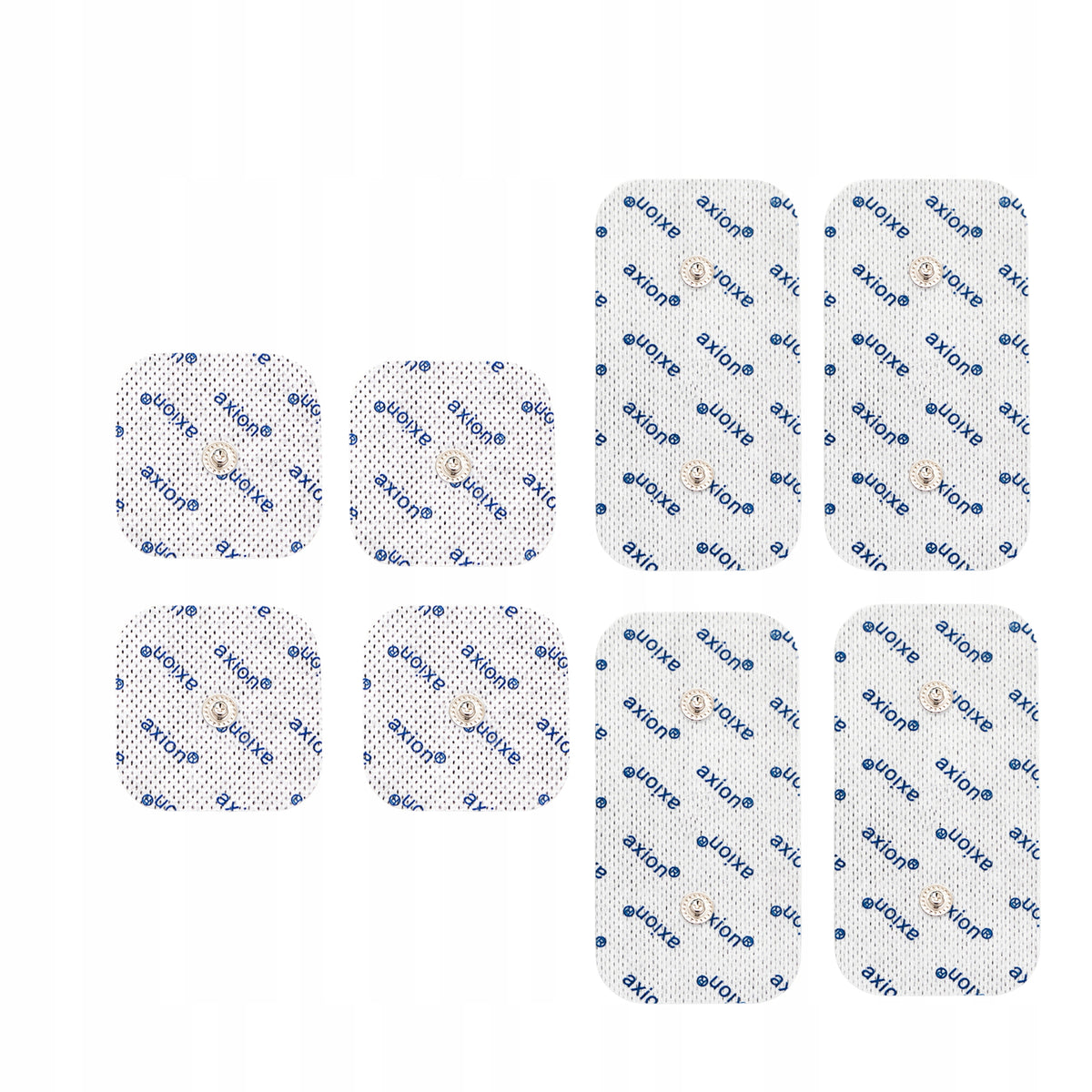 TENS EMS electrodes for COMPEX 5x5cm and 10x5cm SP 2.0 - 8.0 snap, set of 8 Packaging status original