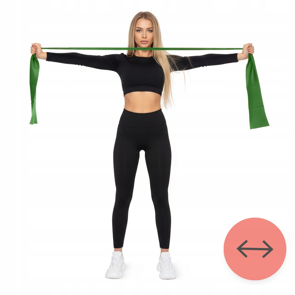 TENSILE RESISTANCE BAND RUBBER POWERBAND RESISTANCE 9-11kg Packaging status original