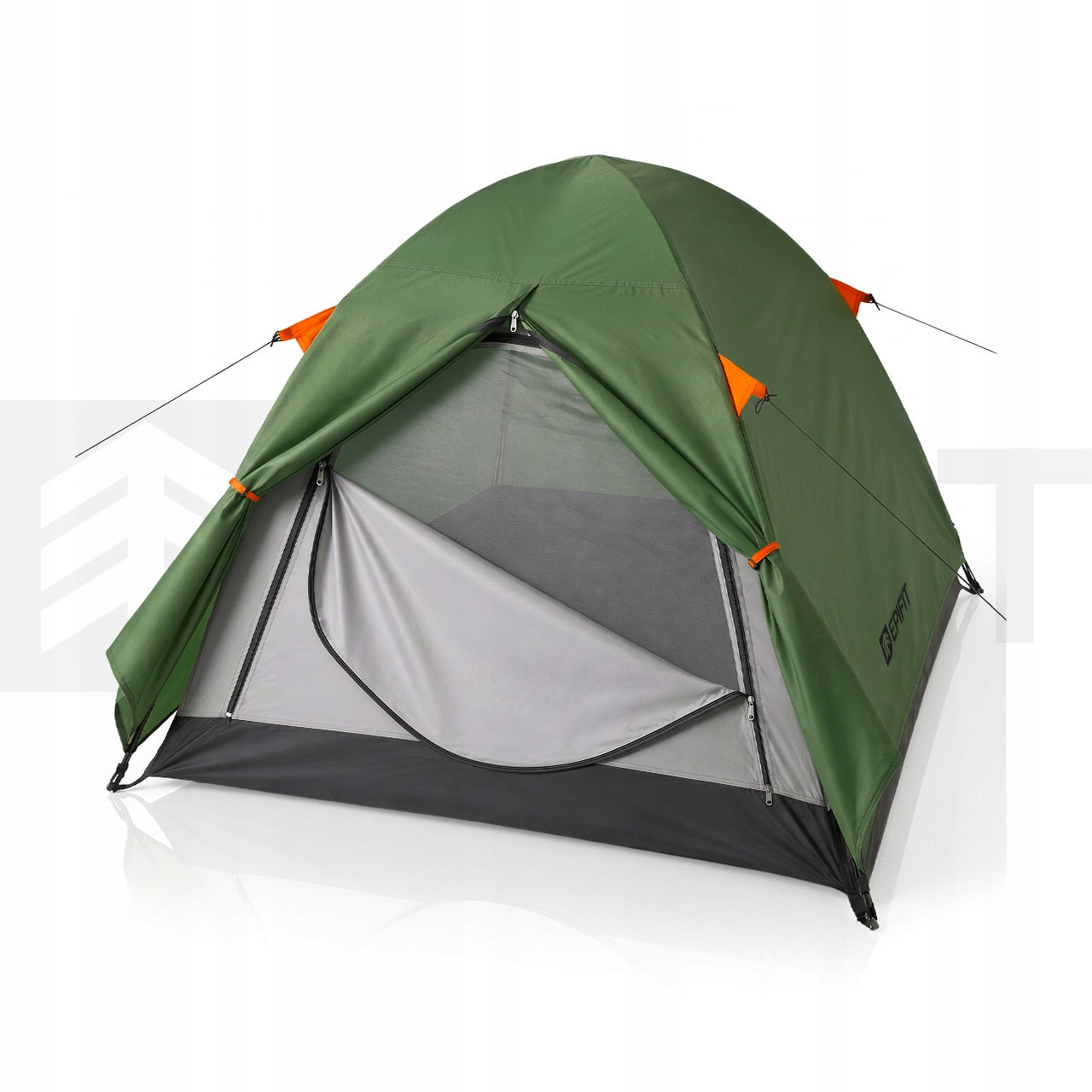 TENT 2 PERSON LIGHT WATERPROOF WITH CAMPING TROPICS 205x150x120 cm Packaging status original