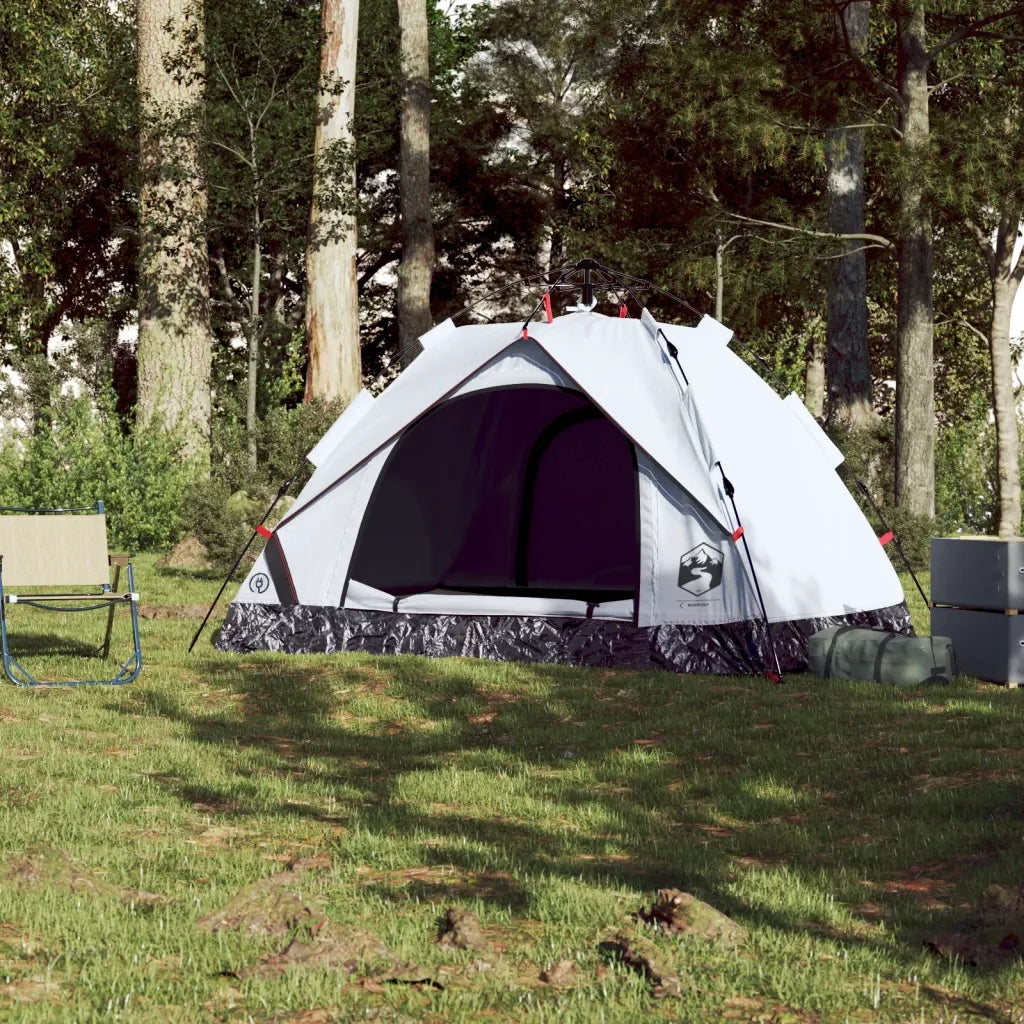 TENT 2-PERSON WHITE BLACKOUT QUICK UNFOLDING Color white