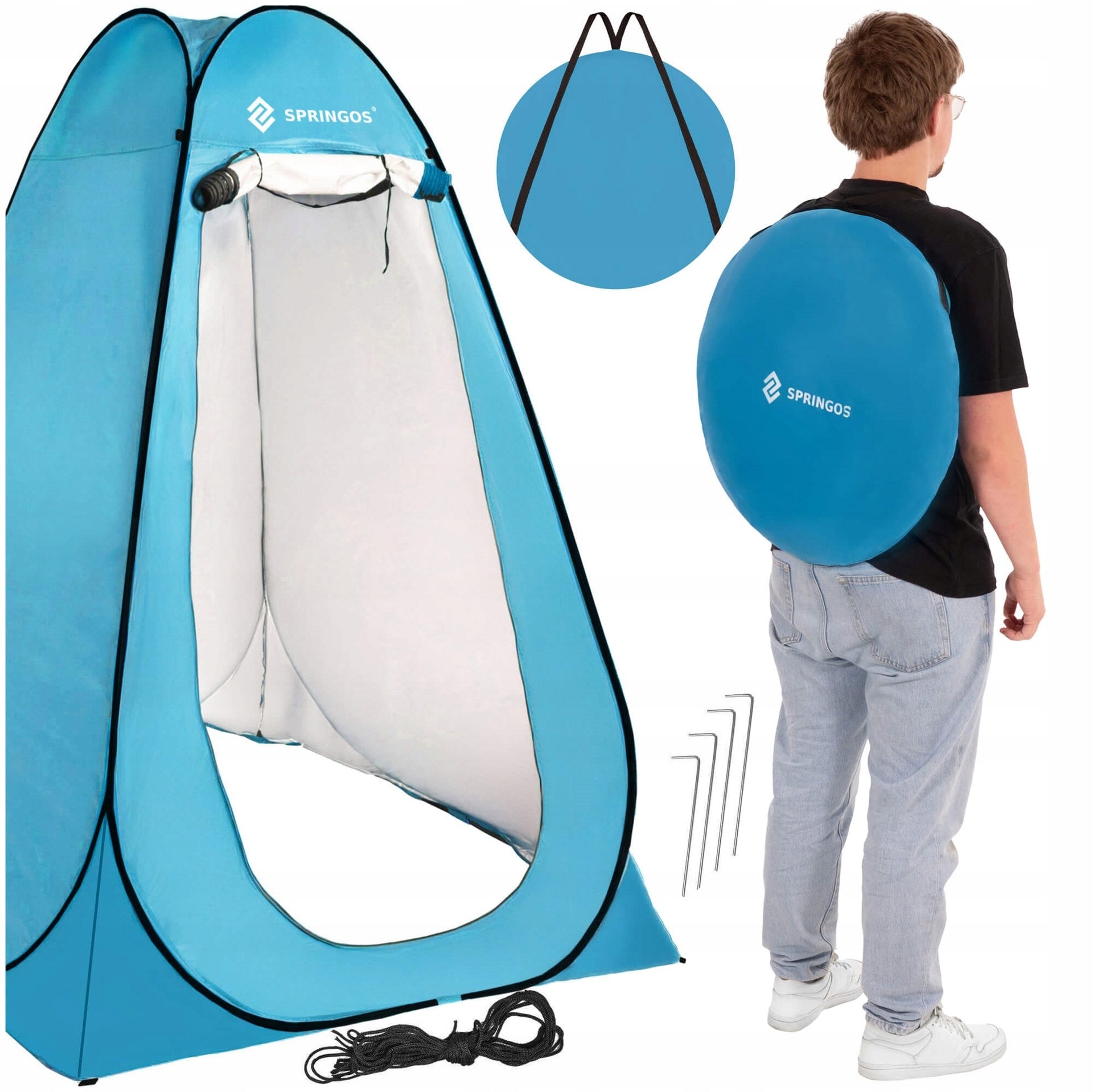 TENT CHANGING ROOM SHOWER BEACH TOILET SELF-FOLDING SCREEN LARGE