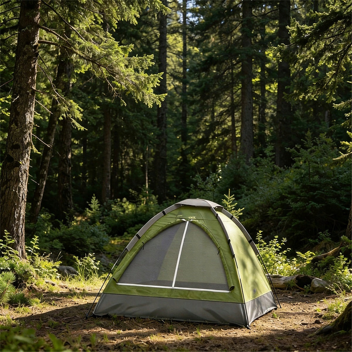 TENT FOR 2 PEOPLE WITH MOSQUITO NET AND QUICK ASSEMBLY BEDEE FOR TRAVEL Manufacturer code Namiot kempingowy dwuosobowy