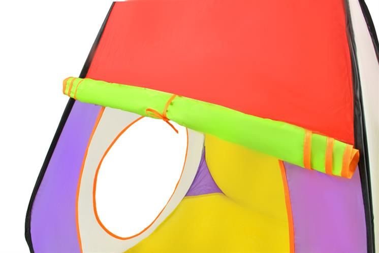 TENT FOR CHILDREN IGLO + CUBE + TUNNEL + 200 BALLS - SWIMMING POOL WITH BALLS Manufacturer code zabawka prezent dla 2 3 4 5 latka święta