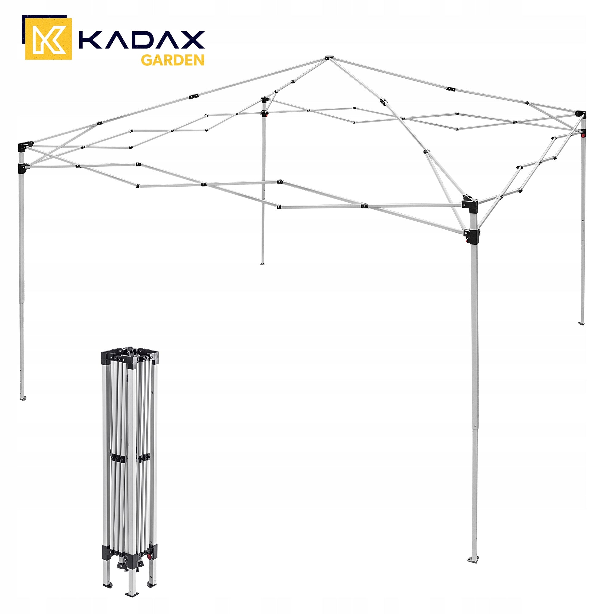 TENT GARDEN PAVILION 3x3m PARTY COMMERCIAL GAZEBO GARDEN WATERPROOF Length 2.95 m