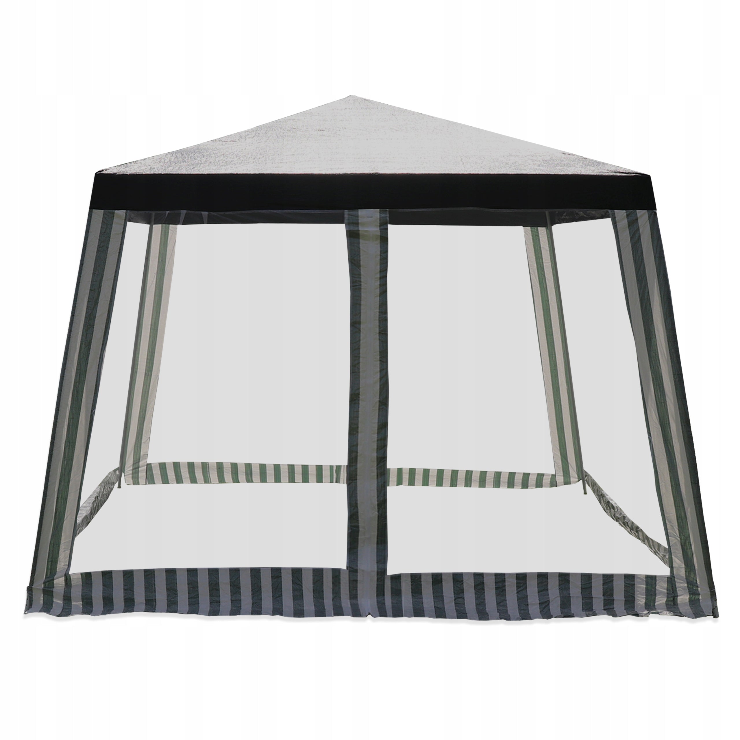 TENT GARDEN PAVILION COMMERCIAL GAZEBO STRONG 2,4x3 + 4 WALLS MOSQUITO NET Width 3 m
