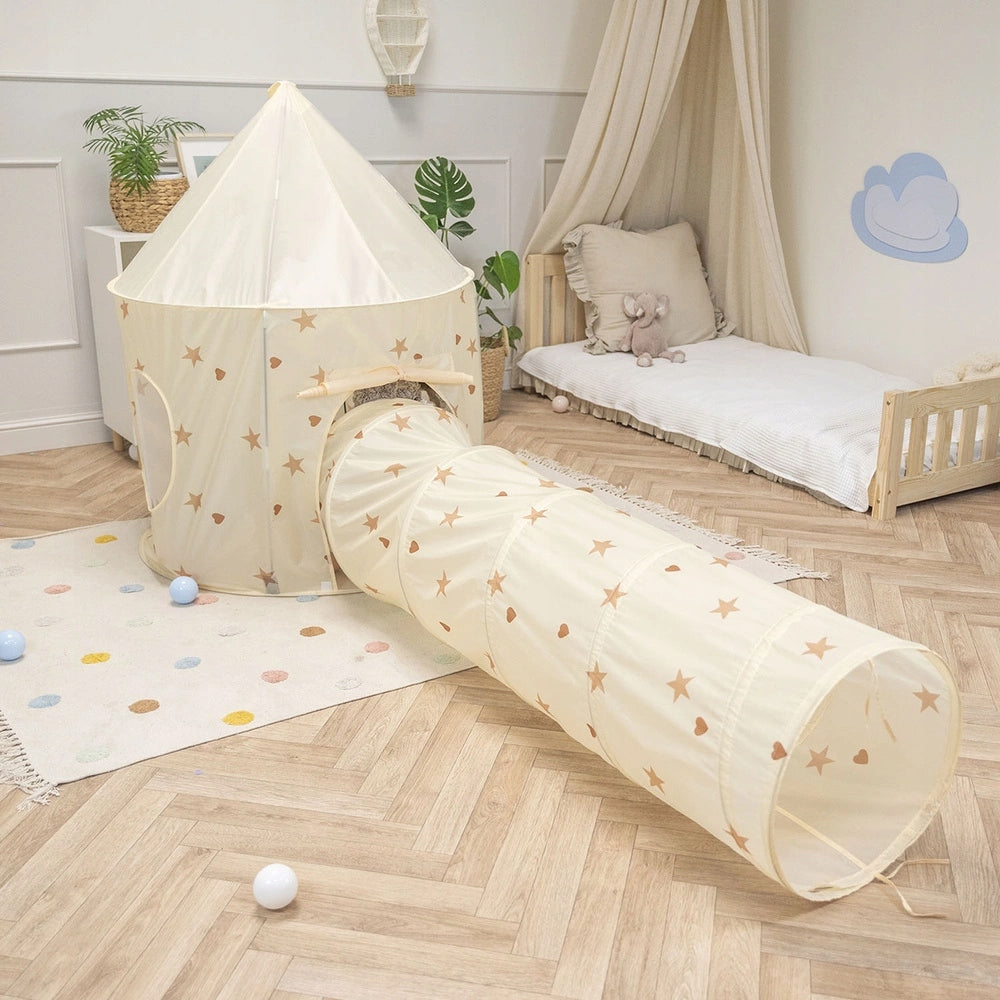 TENT PAVILION TUNNEL COTTAGE FOR CHILDREN CASTLE PALACE SQUARE TOYS TIPI Selonis Packaging status original