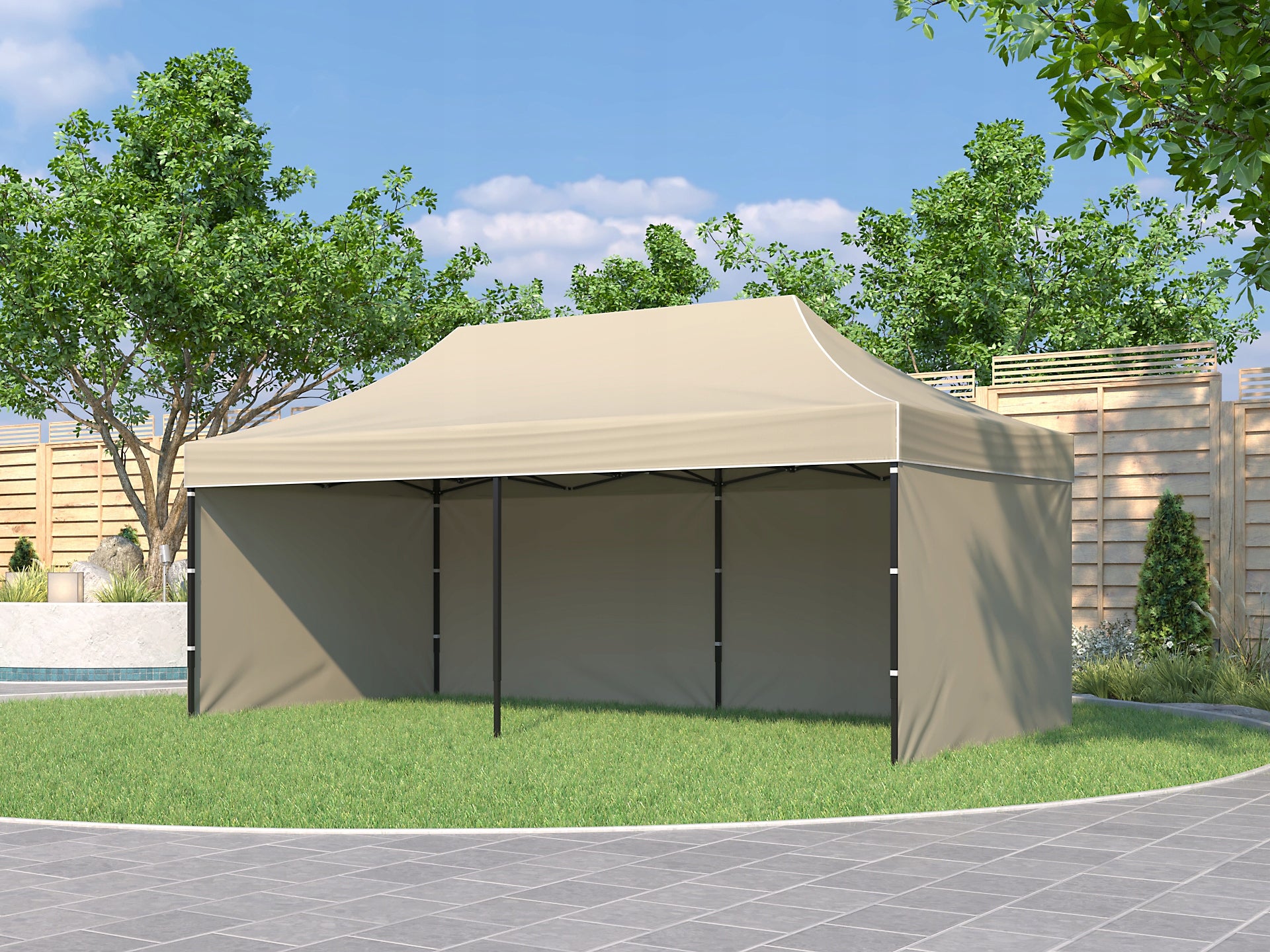 TENT WEDDING PAVILION 3x6 m Width 3 m