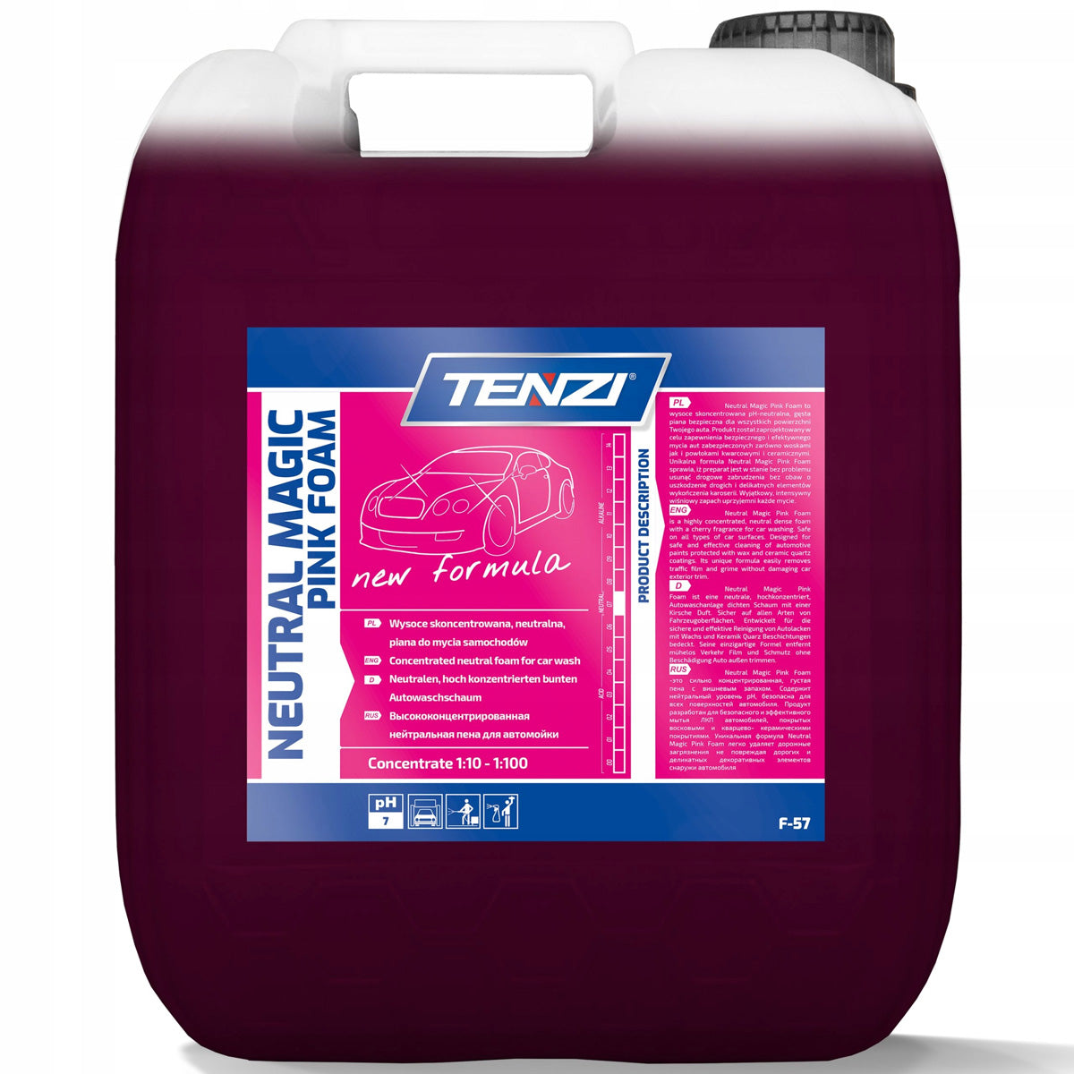TENZI NEUTRAL MAGIC PINK FOAM Active foam 5L EAN (GTIN) 5900929115753