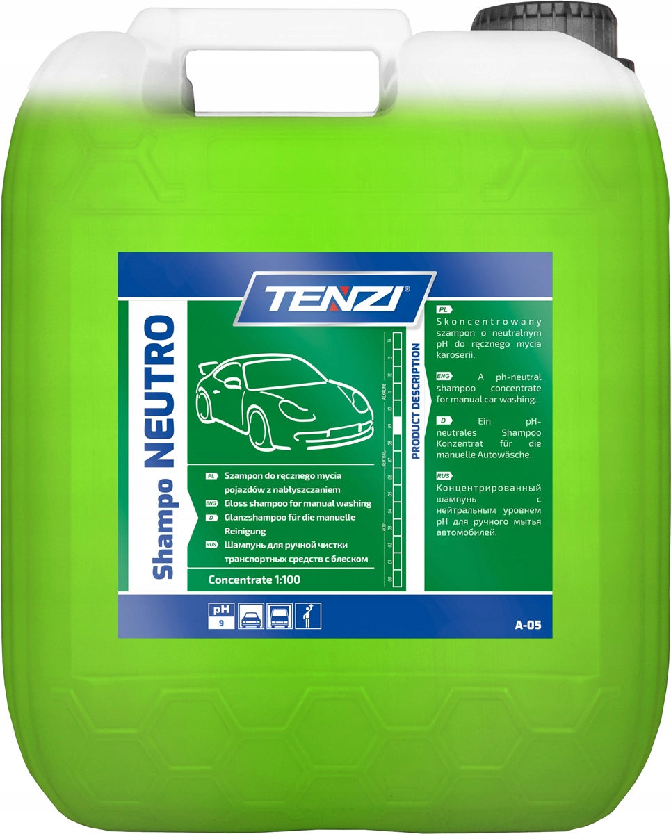 TENZI SHAMPO NEUTRO Car shampoo 5L EAN (GTIN) 5900929100551