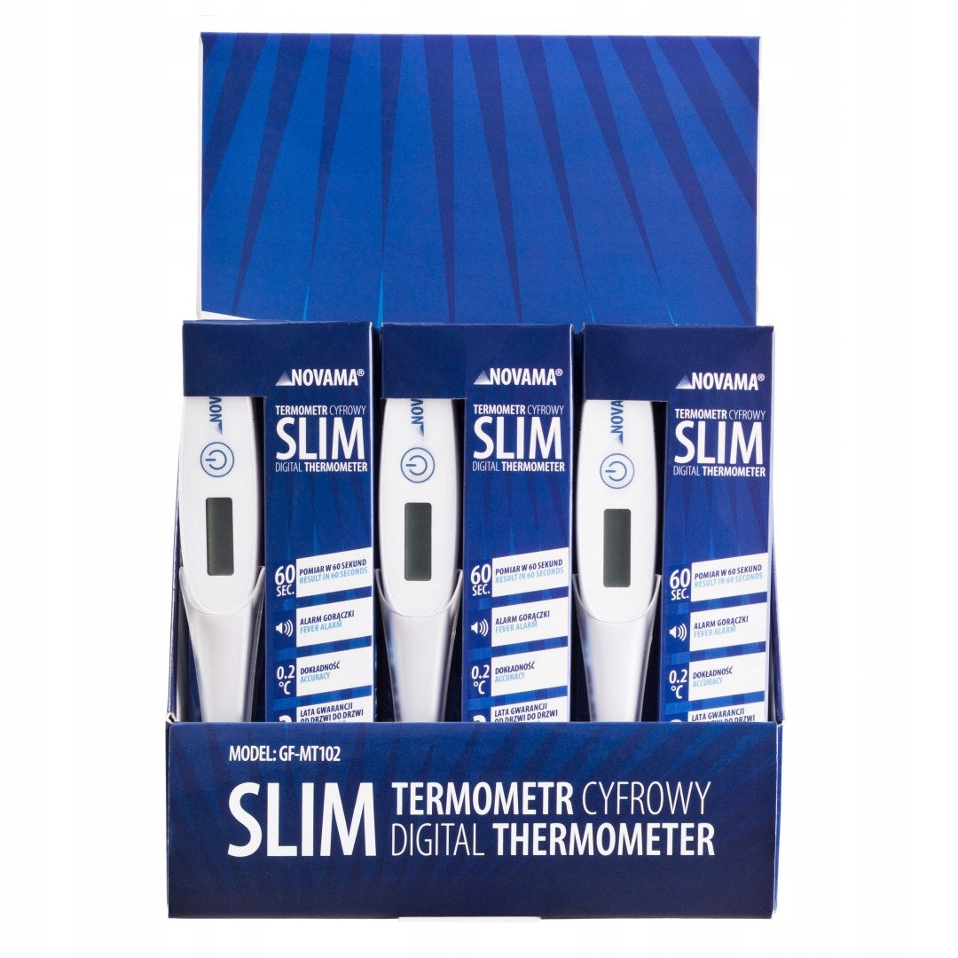 TERMOMETR ELEKTRONICZNY NOVAMA SLIM 1SZTUKA Medical device yes