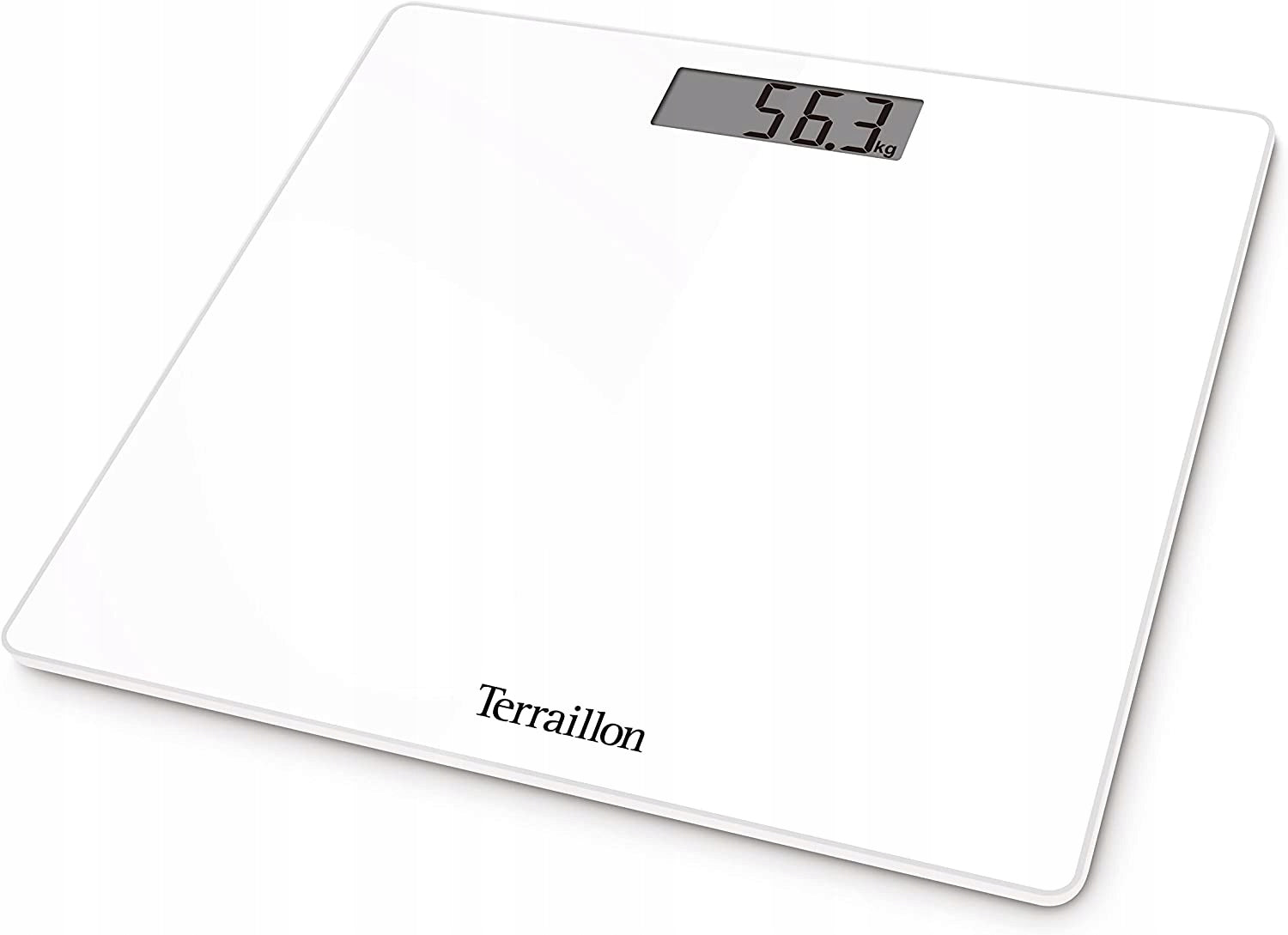 TERRAILLON TSQUARE BATHROOM SCALE ELECTRONIC WHITE