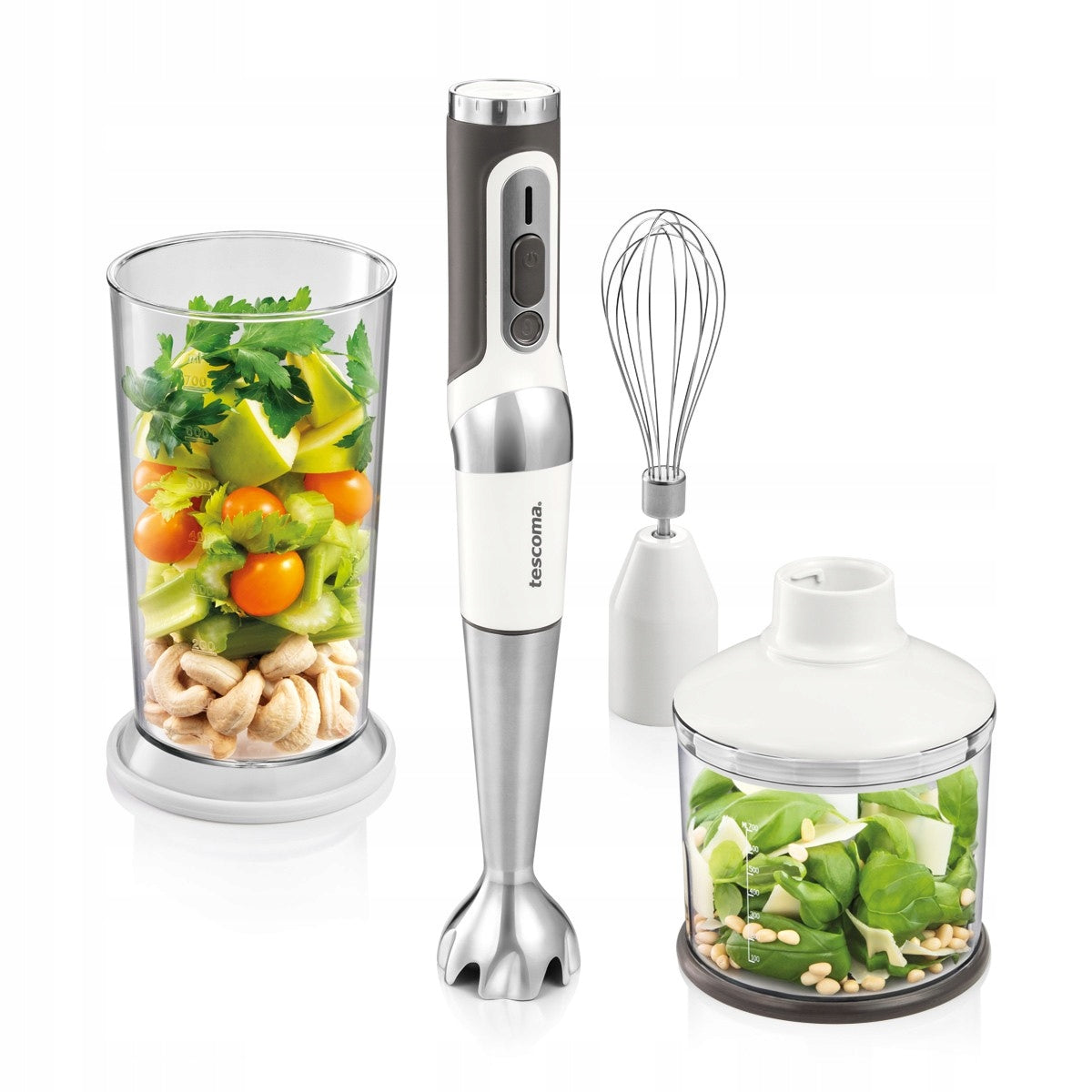 TESCOMA Cordless Blender With Adjustable Handle with 3 Tilt Angles