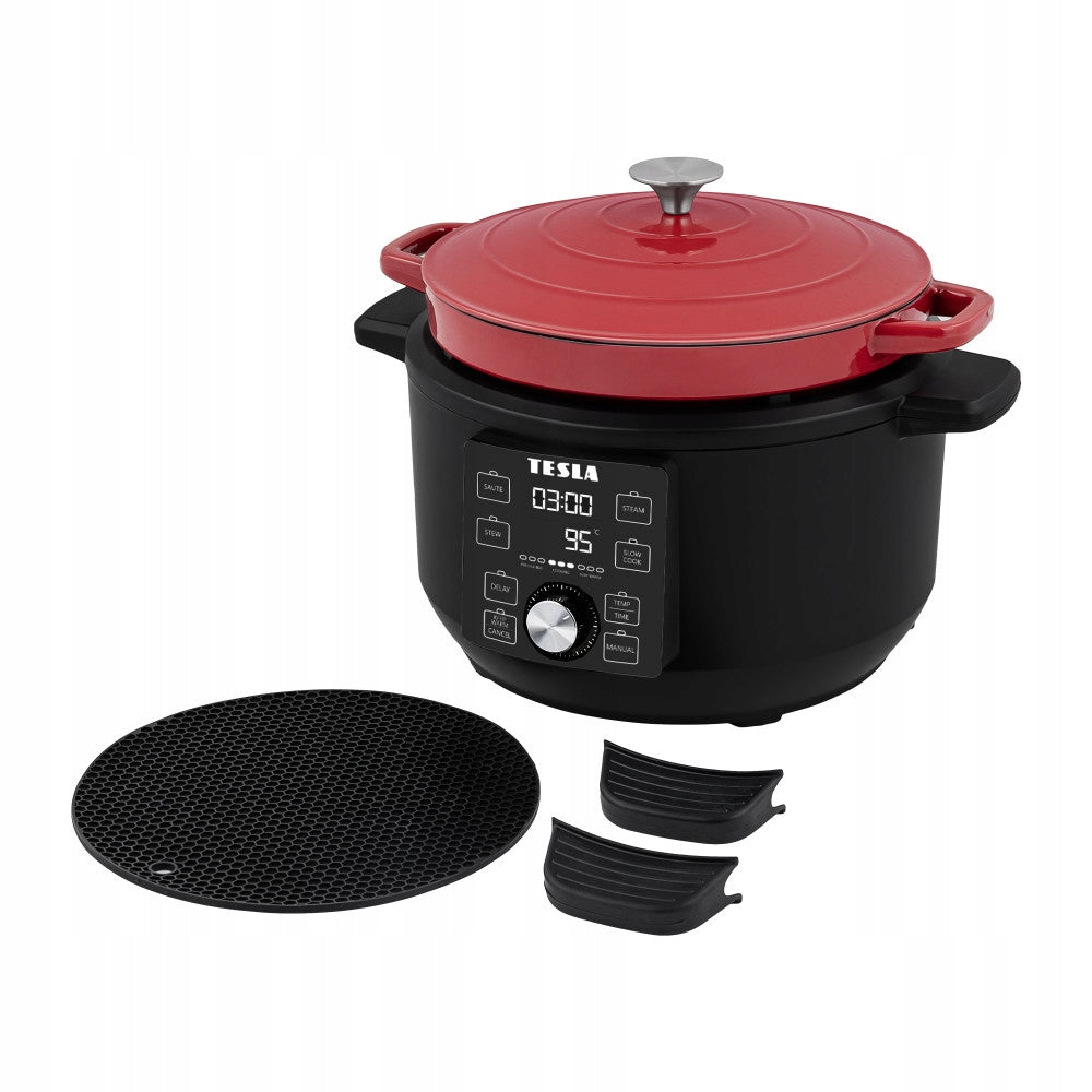 TESLA MultiCook MC600 Multifunctional Electric Pot Dominant color black