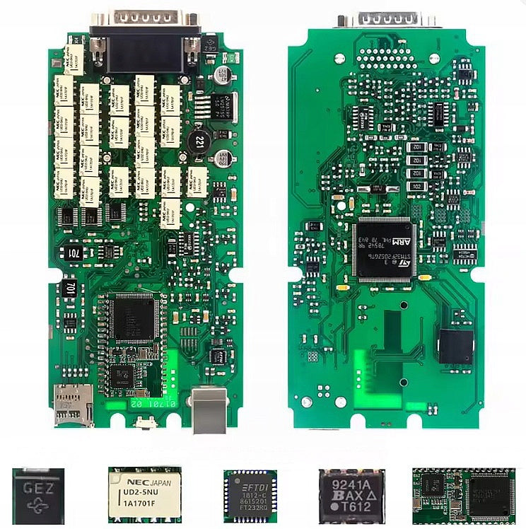 TESTER DIAGNOSTIC INTERFACE SCANNER MULTI DIAGCOM PRO+ SINGLE BOARD BT4.3 Brand DIAGCOM
