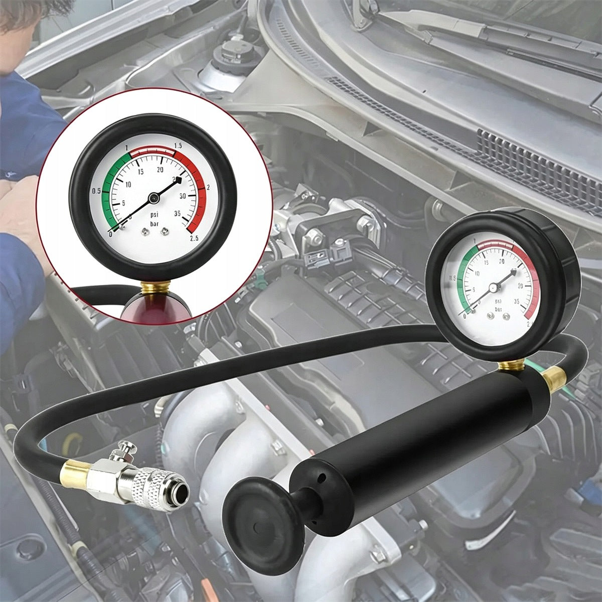 TESTER SET FOR CHECKING THE TIGHTNESS OF THE COOLING SYSTEM Manufacturer code 6901029534351