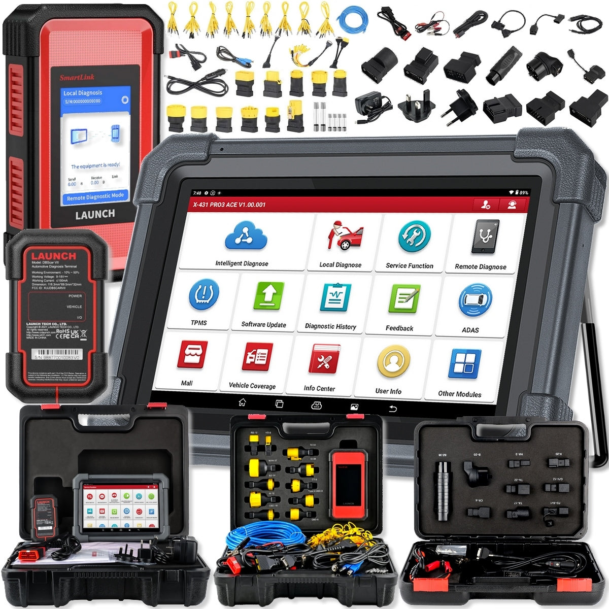 TESTER TRUCK SCANNER AGRICULTURAL MACHINERY CONSTRUCTION DIAGNOSTIC INTERFACE