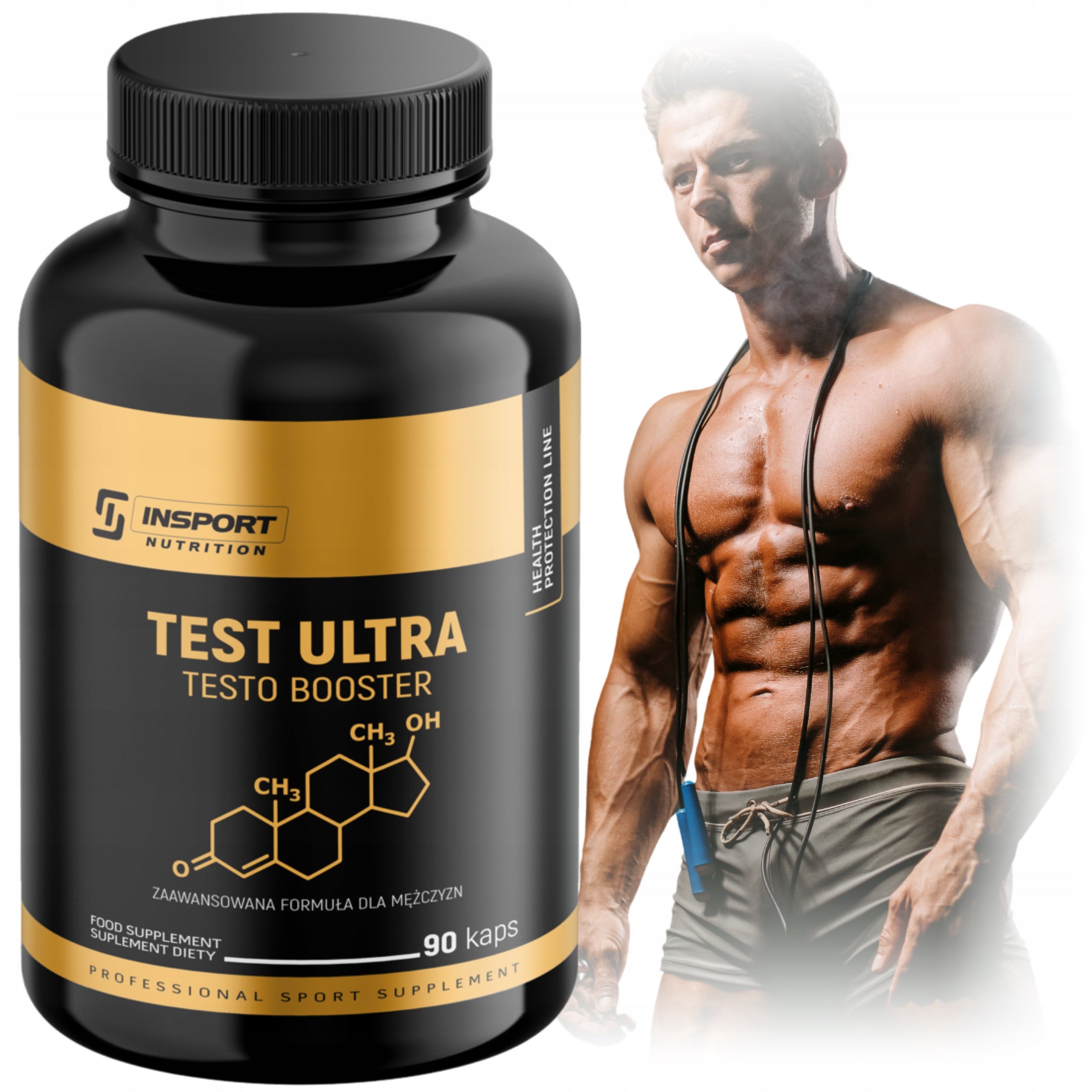 TESTOSTERONE Tablets TRIBULUS Mace Ground MACA ZINC | INSPORT