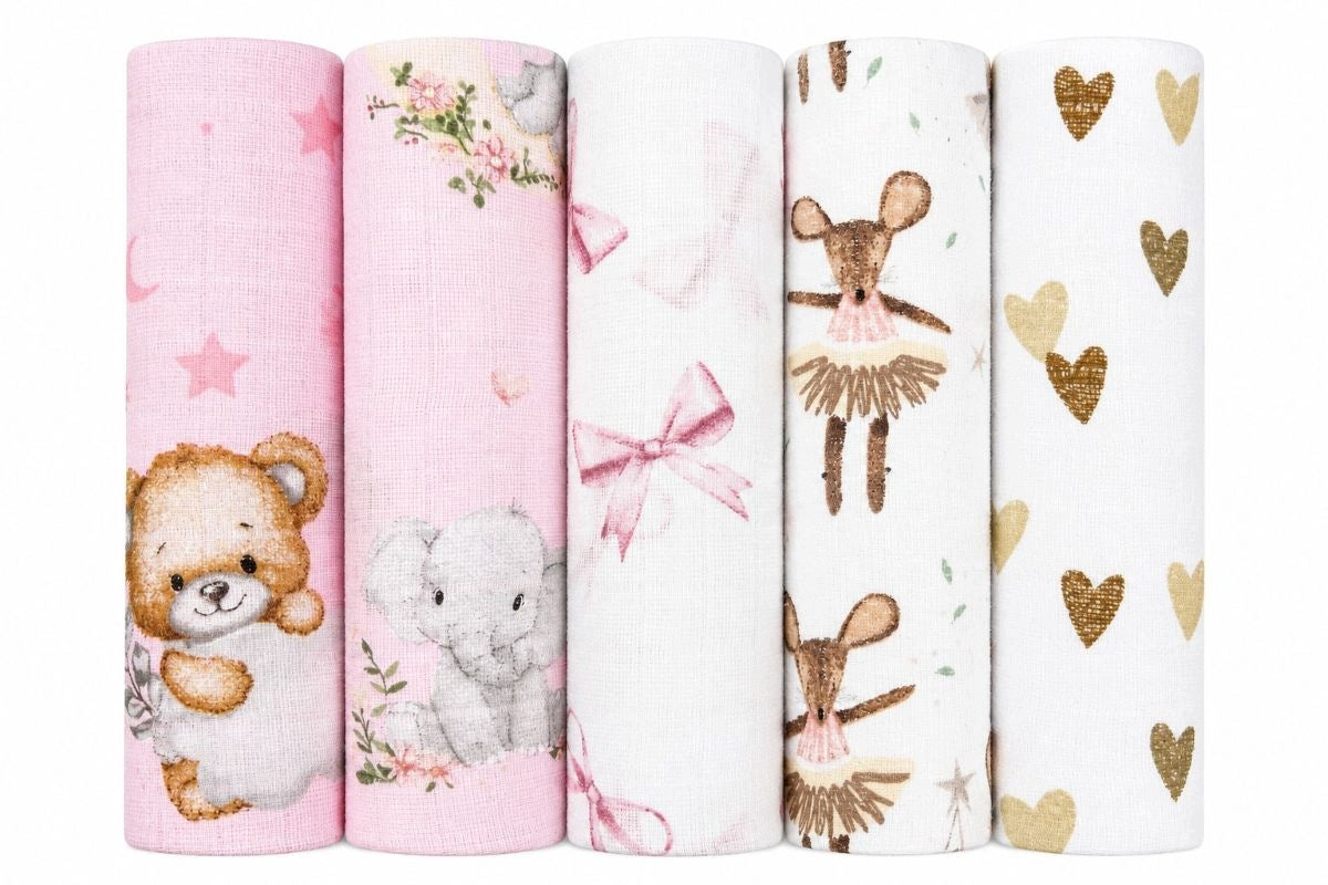 TETRA DIAPER COTTON DIAPERS SET OF 5 PREMIUM 70x80 - 2309