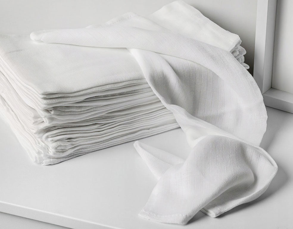 TETRA DIAPER WHITE DIAPER 40x80 COTTON made in Poland Manufacturer code pieluchy tetra biała dla niemowląt wyprawka