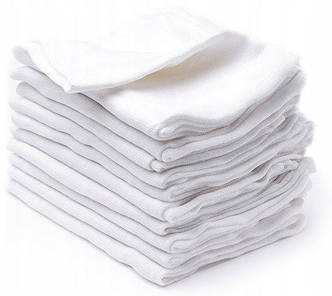 TETRA DIAPER WHITE DIAPER 40x80 COTTON made in Poland Packaging status original