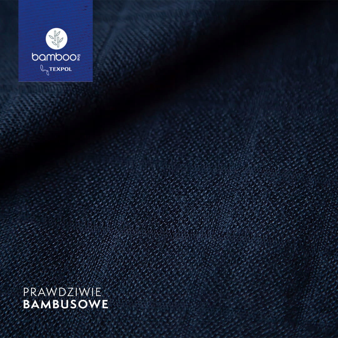 TEXPOL Bamboo diaper 120x120 DEEP NAVY BLUE CLASSIC swaddle BABY SHOW Brand Texpol