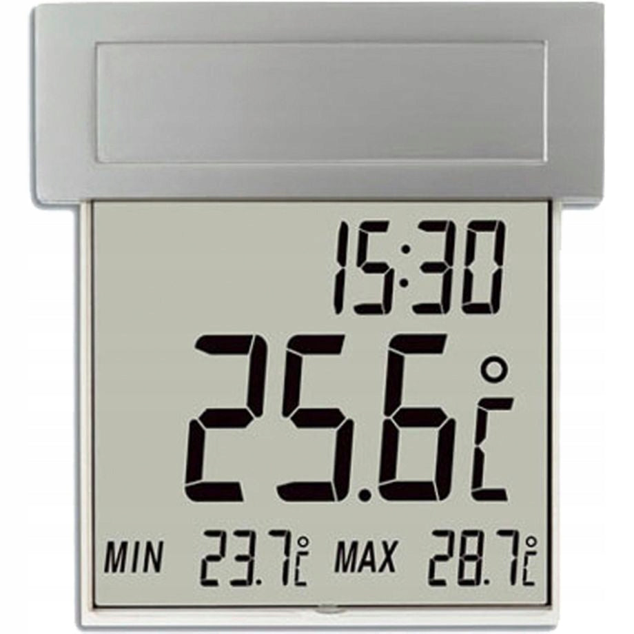 Digitales Fensterthermometer mit Solarbeleuchtung VISION SOLAR 30.1035
