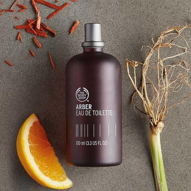 THE BODY SHOP Men's eau de toilette ARBER EAU DE TOILETTE 100 ml Packaging status original