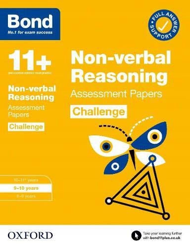 Bond 11plus: Bond 11plus NVR Challenge Assessment Papers 9-10 years 1