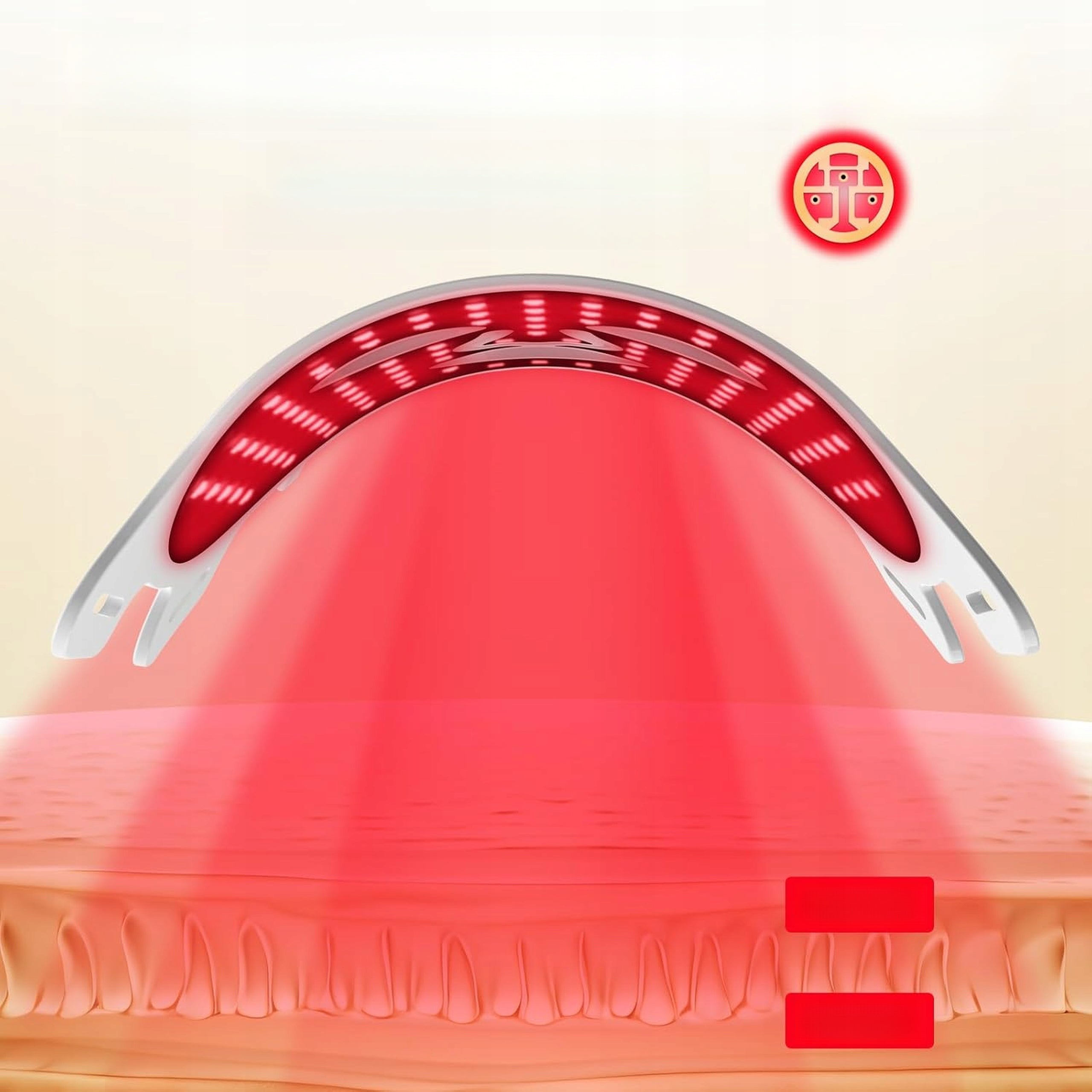 THERAPEUTIC MASK RED LED LIGHT PHOTON WIRELESS REMOTE CONTROL Brand no brand