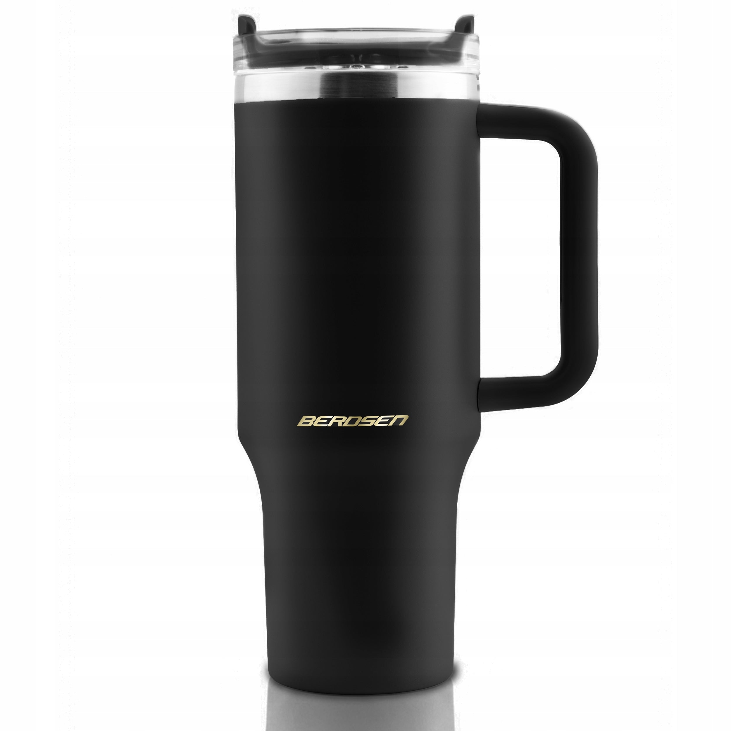 THERMAL MUG THERMOS WITH STRAW STAINLESS STEEL FOR COFFEE TEA 1180ml Packaging status original