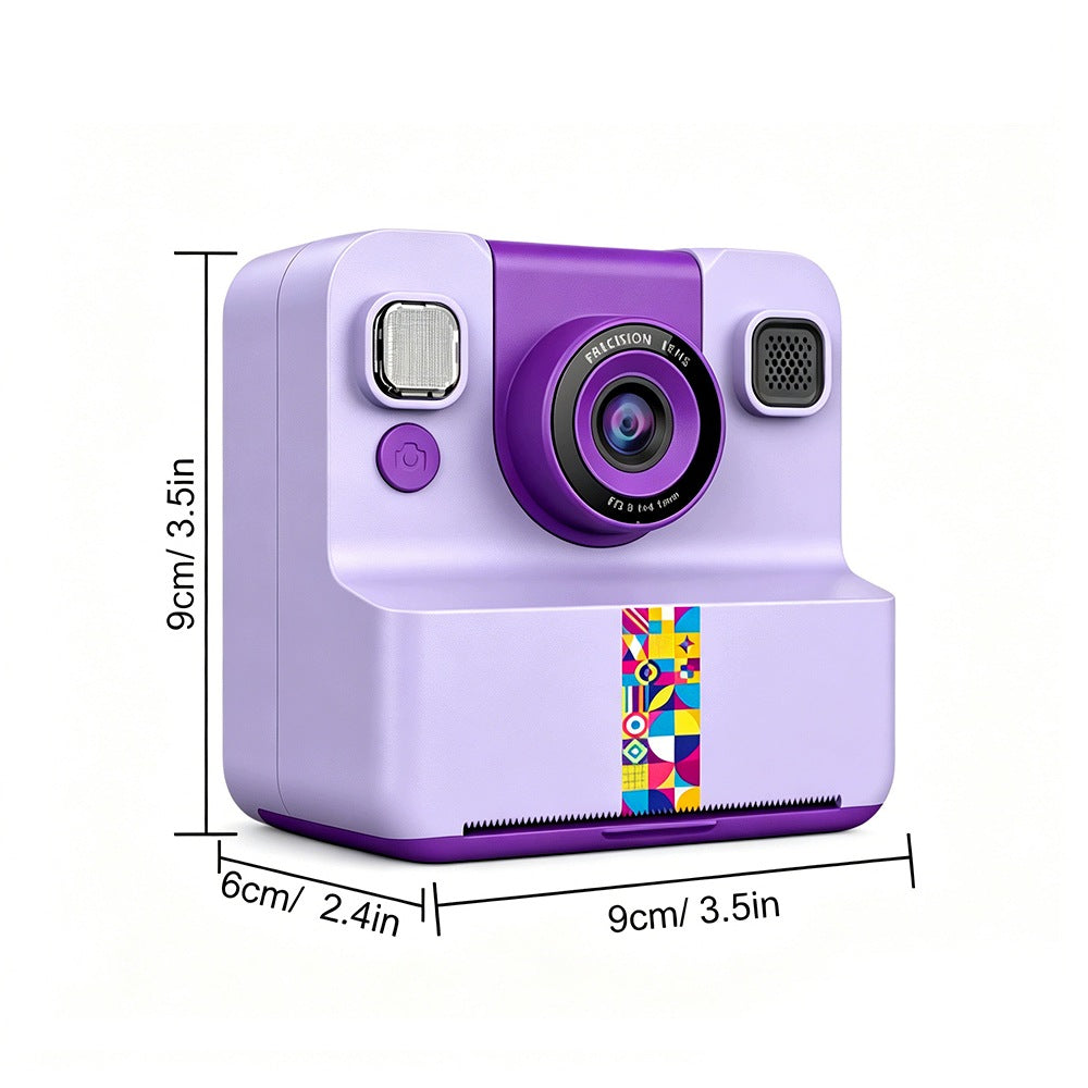 THERMAL PRINTER CAMERA DIGITAL CAMERA CHILDREN INSTANT PRINTING+5 ROLLS Brand no brand
