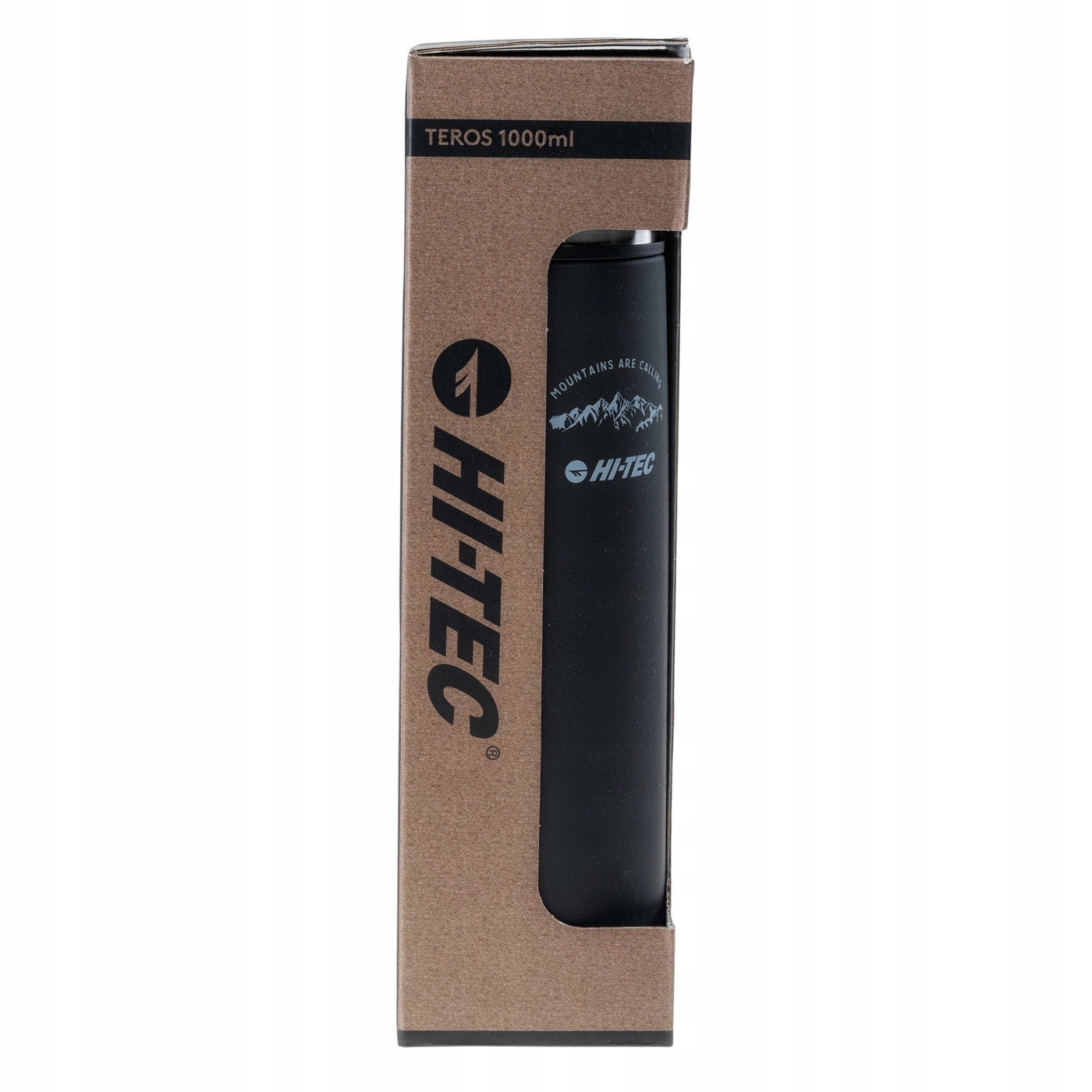 THERMOS 1000ML STEEL HI-TEC TEROS 1L TOURIST BLACK Manufacturer code 5902786397037