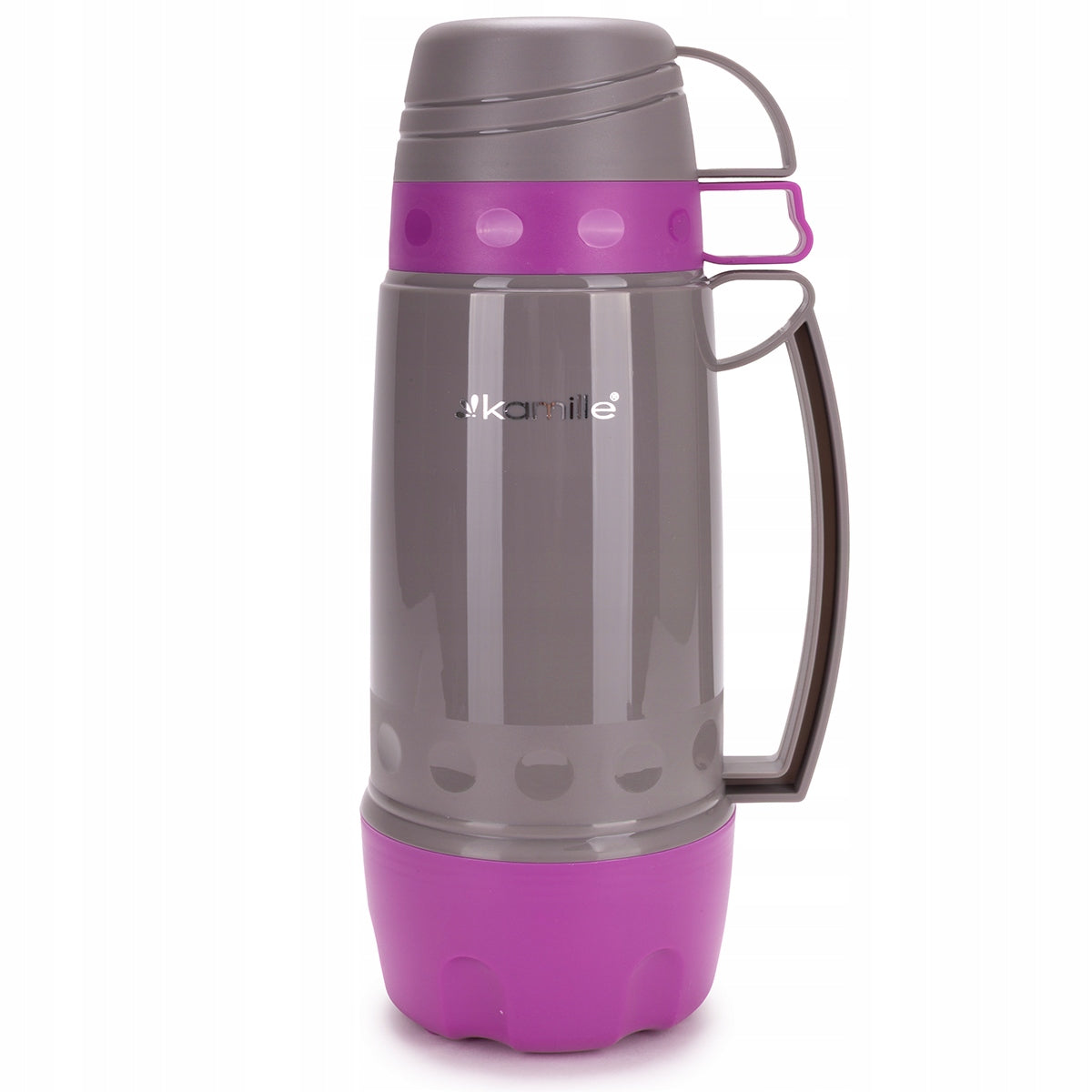 THERMOS BOTTLE THERMAL MUG GLASS CARTRIDGE 1000 ml KAMILLE EAN (GTIN) 5902539654196