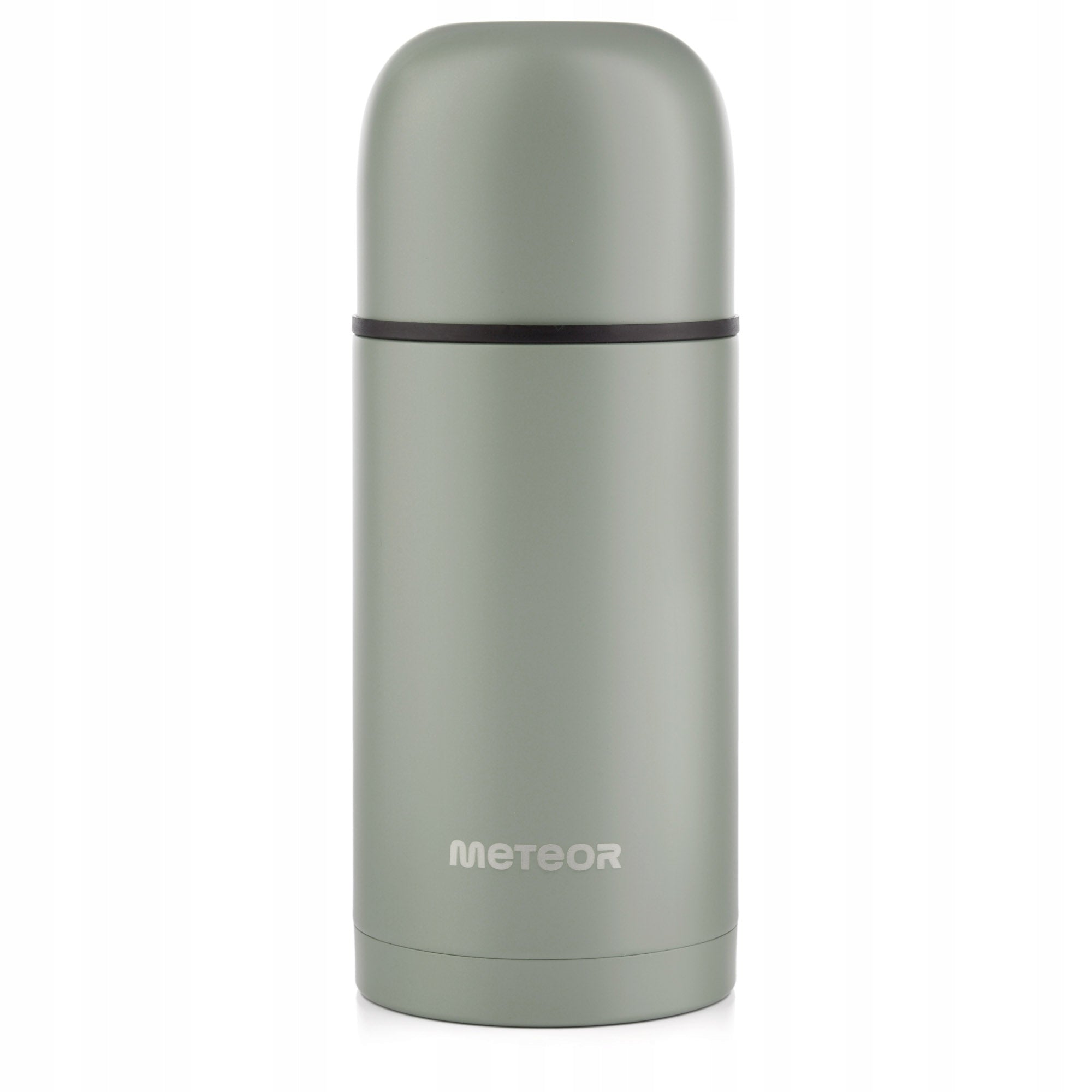 THERMOS FOR COFFEE TEA VACUUM TOURIST DRINKS 750 ml 2 cups up to 24h Color green