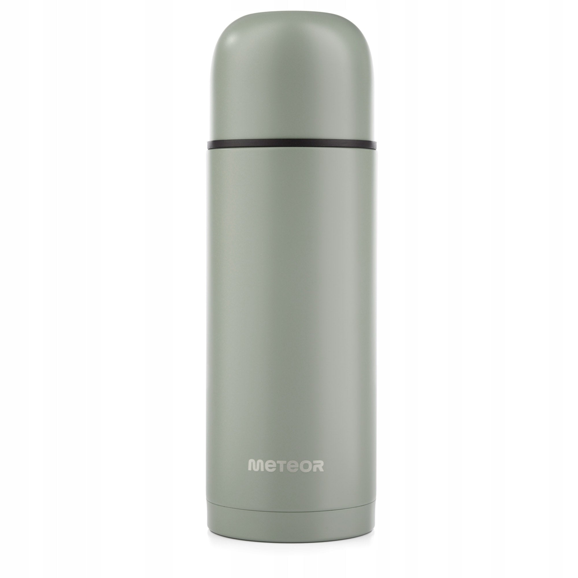 THERMOS FOR COFFEE TEA VACUUM TOURIST DRINKS METEOR 1l 2cups do24h Color green