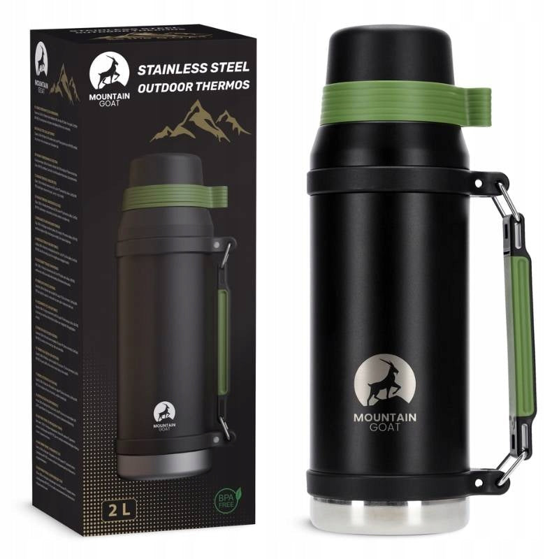 THERMOS HIKING thermal mug warm drinks for tea coffee 4FIZJO 2l