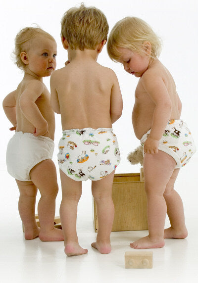 THICK FLANNEL DIAPERS FLANNEL DIAPER WHITE Brand Czas Bobasa