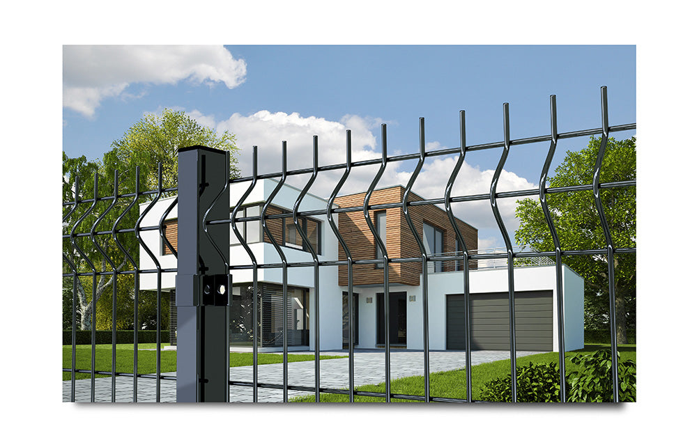 THICK Fence PANEL 153 GRAPHITE Wire 5 PANELS 7016 Fence Overload EAN (GTIN) 5907152960969