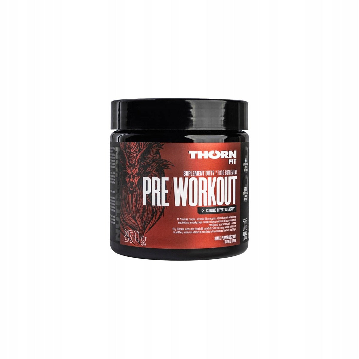 THORN FIT Pre Workout 250 g orange flavoured