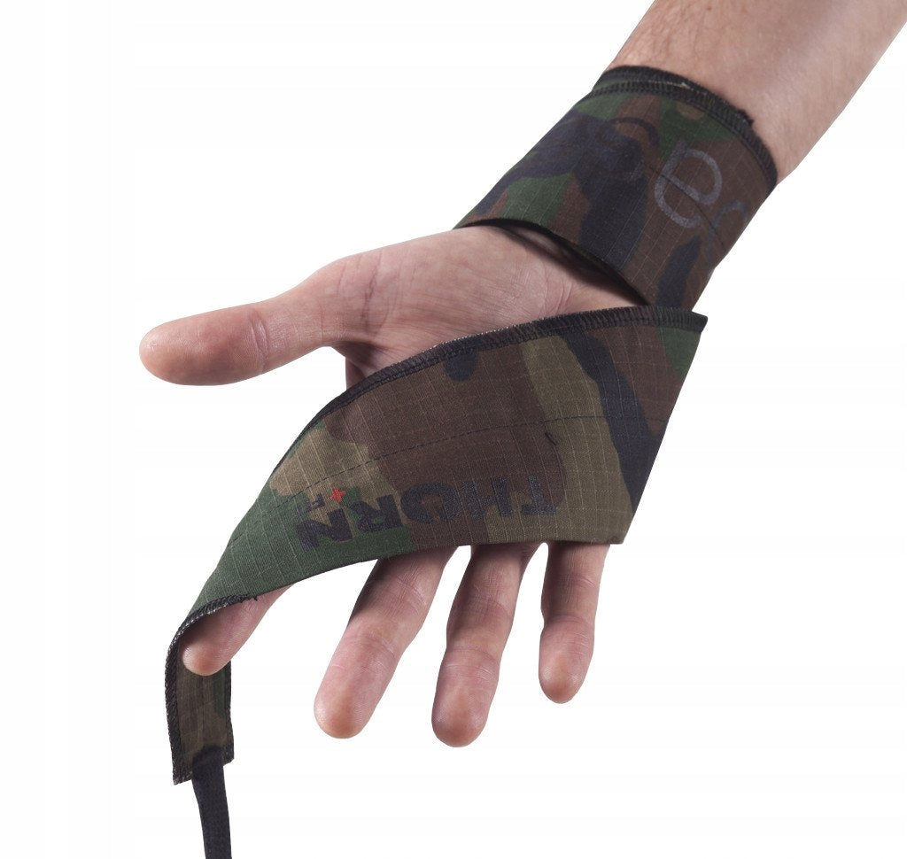 Riešo raištis Thorn + Fit Ripstop Cotton Wrist Wraps Camo