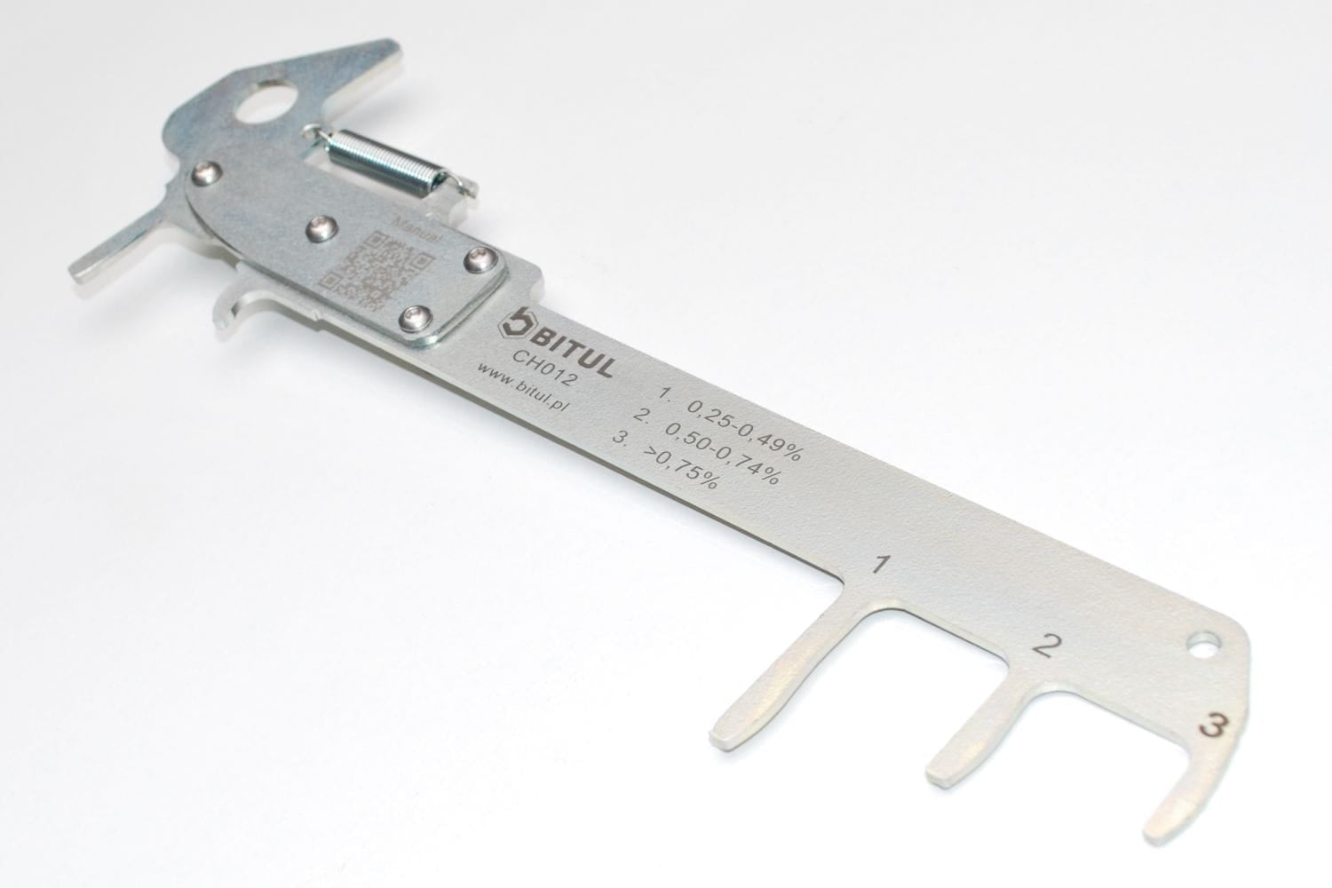 THREE-POINT CHAIN WEAR MEASURE BITUL CH012 Packaging status original