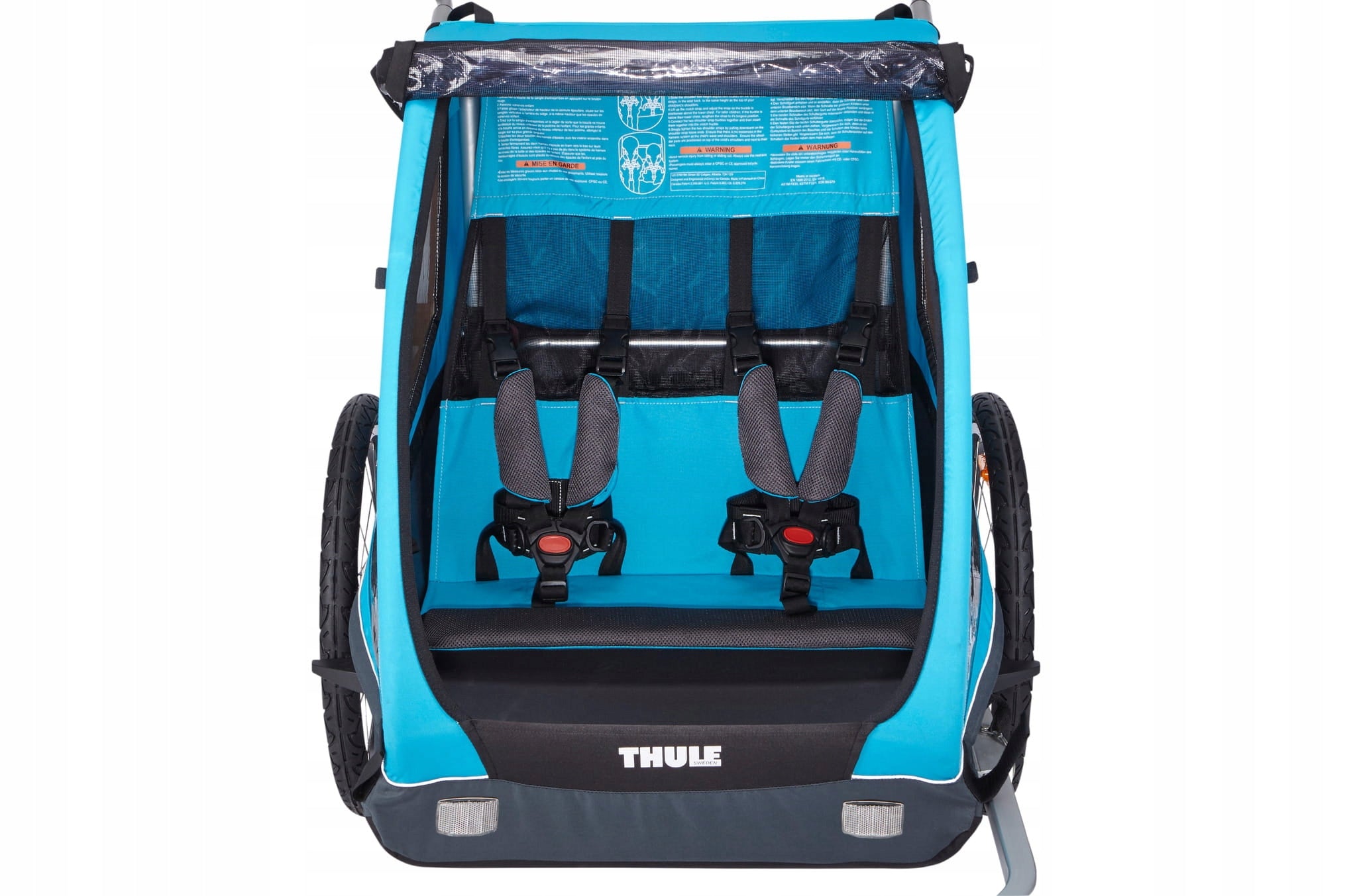 THULE Coaster XT 2-child Trailer blue Sports Cart 10101806 Manufacturer code 10101820