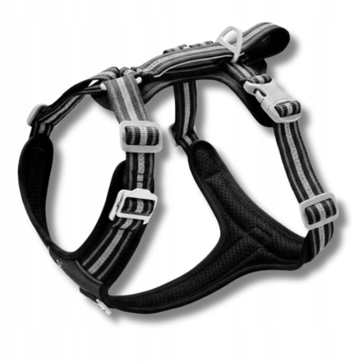TIBET guard dog harness without putting a strong BLACK M over the head Size M