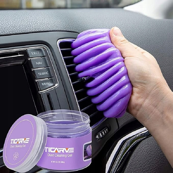 TICARVE Purple Cleaning Gel for Car and Keyboard, Reusable EAN (GTIN) 4335753028442