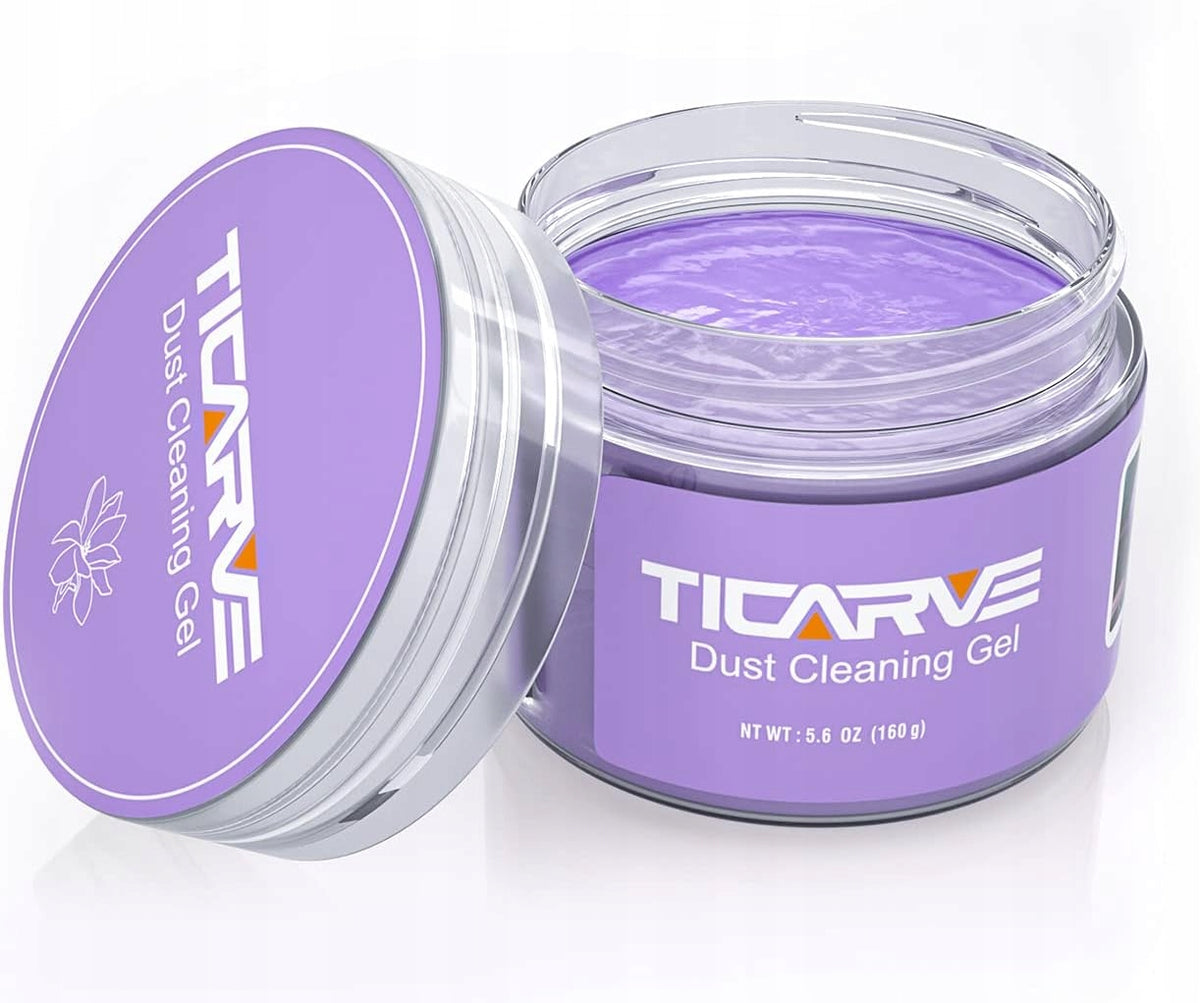TICARVE Purple Cleaning Gel for Car and Keyboard, Reusable